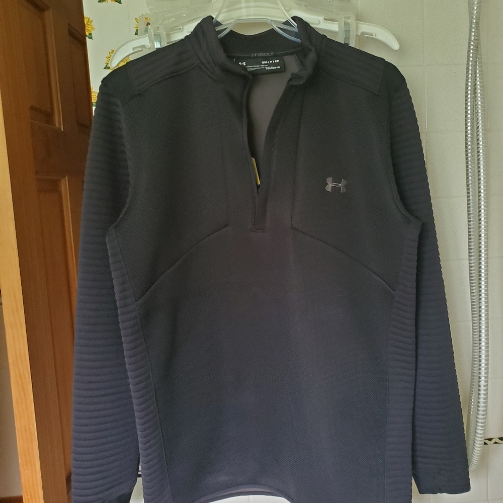 Mens Under Armour 1/4 Zip Storm Long Sleeve Top